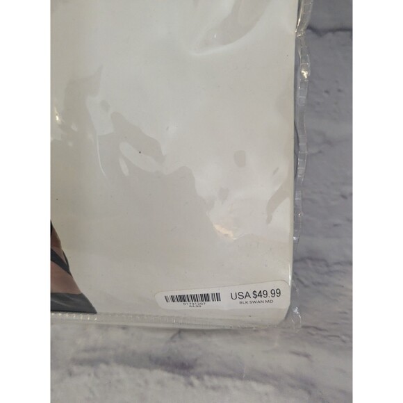 Spirit Black Black Swan Tutu Dress, Leg Wraps, Tiara Size M 8-10 Ballet Witch - Picture 4 of 6